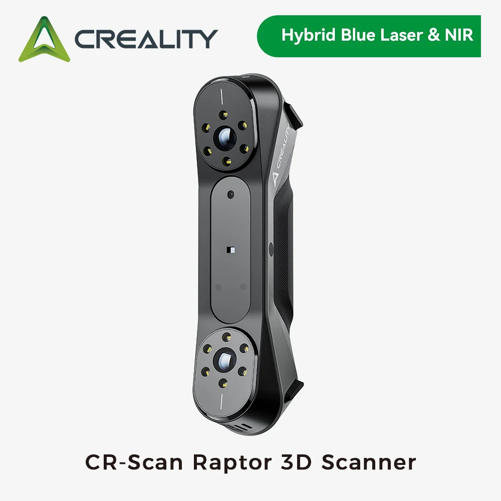 

3D-сканер Creality CR-Scan Raptor для K1/KC1/K1-Max Hybird Blue Laser и NIR Максимальная точность 0,02 мм