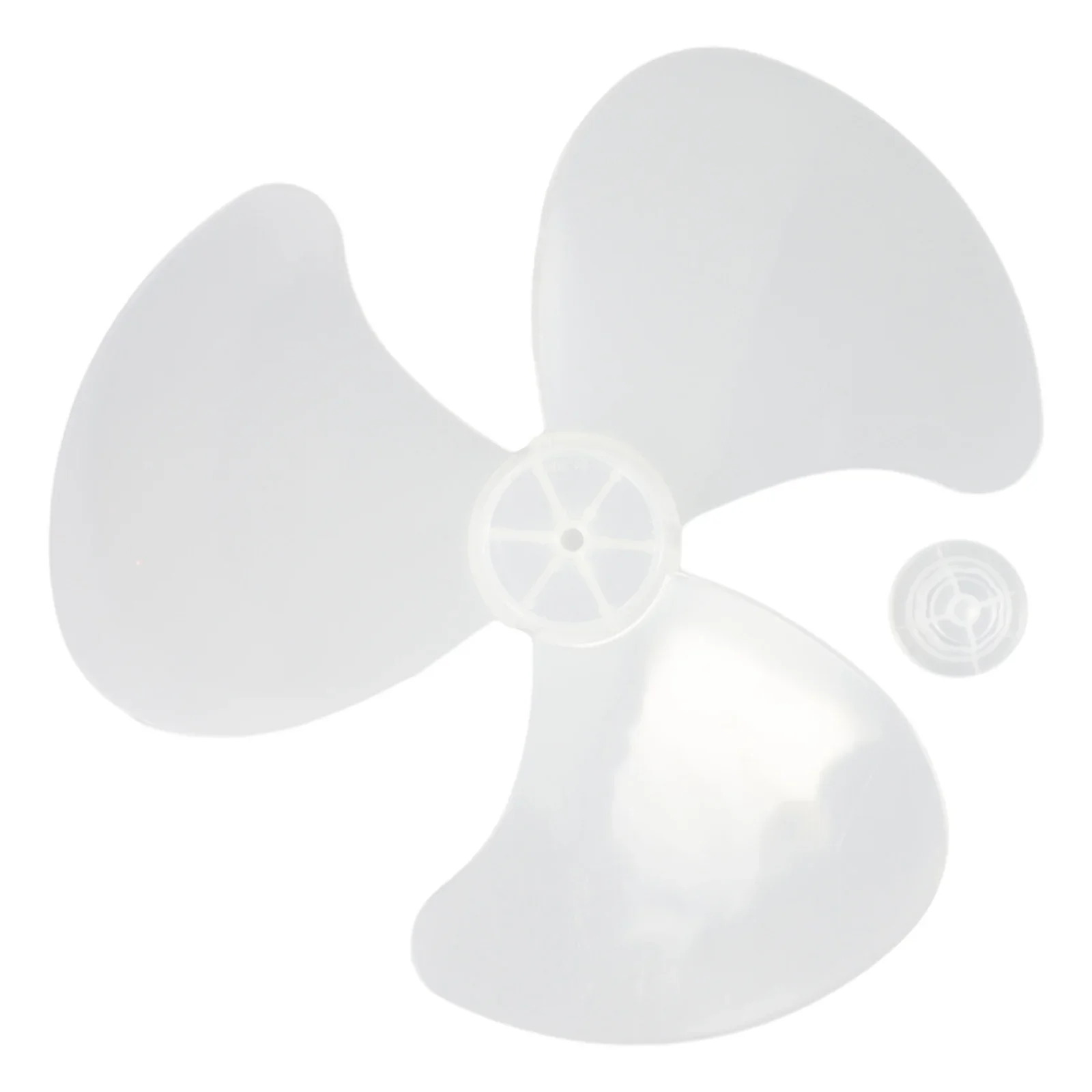 16 Inch 3 Leaves Fan Blades Household Plastic Fan Blade Three Leaves For Standing Pedestal Fan Table Fanner General Accessories