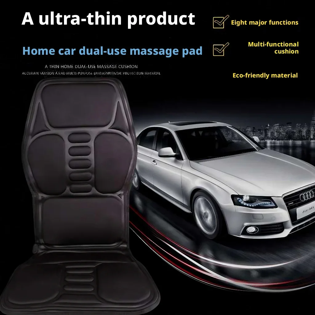 

Car Massage Cushion - Multi-Functional Heated Seat Pad for Neck Waist & Back Full Body Massage Suitable for Car & Home Use