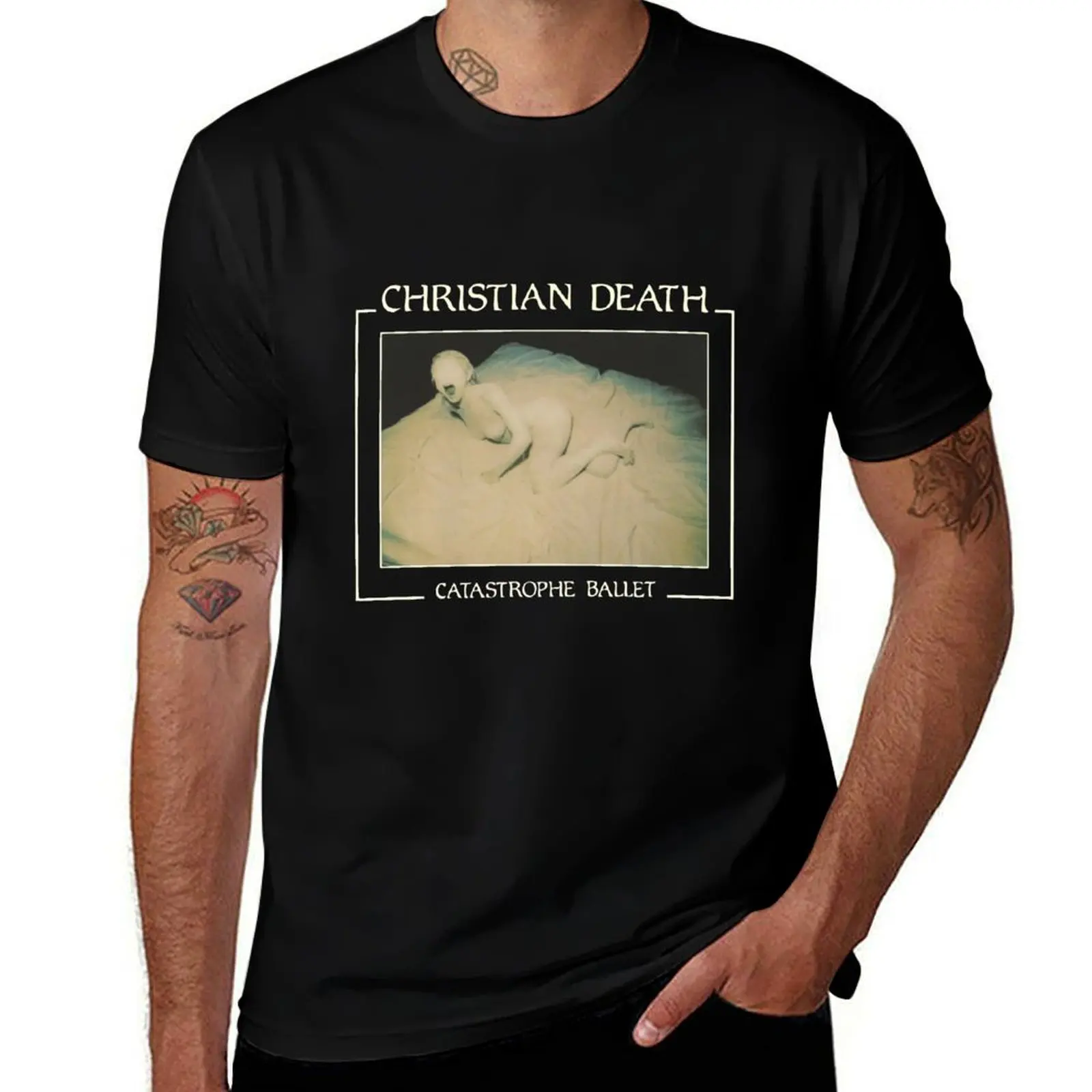

Christian Death Catastrophe Ballet T-Shirt t shirts for man cotton soft man t shirts for men T-Shirt