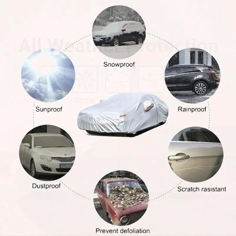 للحماية الخارجية مقاومة للماء والغبار لسيارة Toyota RAV4 XA50 2018 2023 أغطية السيارات