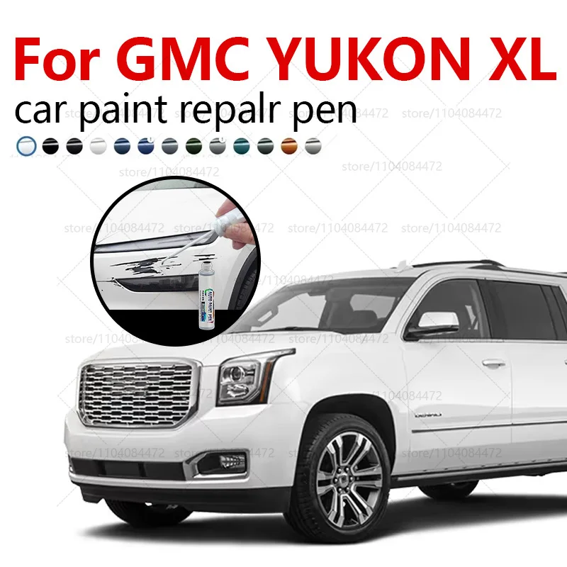 قلم إصلاح الطلاء اللمس حتى مزيل الخدوش لتقوم بها بنفسك اكسسوارات السيارات أسود أبيض لجي إم سي يوكون XL 1992-2025 GMT400 GMT800 GMT900 K2UC #1