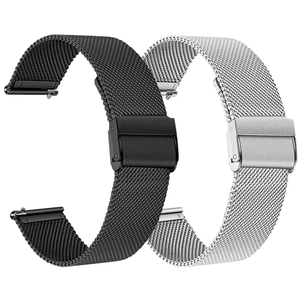 22mm Metal Strap For Xiaomi Watch S1 Pro /Mi Watch S1 active/Color 2 / Mi Watch Global Version Wristband Mesh New Band Bracelet