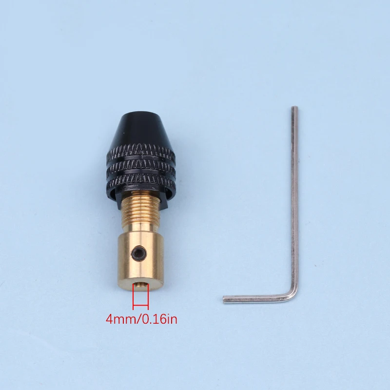 Portabrocas de 0,3-3,4mm, broca electrónica pequeña, pinza de fijación de Mini herramienta, Portabrocas multifunción, Micro eléctrico, 1 ud.