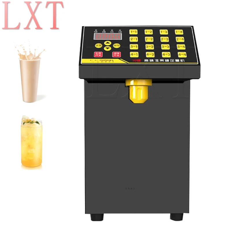 

16 Kinds Quantitative Fructose Machine Automatic Fructose Dispenser Syrup Dispenser Bubble Tea Shop Milk Tea Equipment