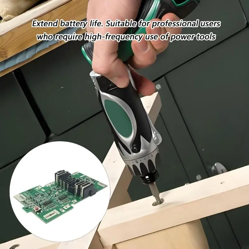 Modulars Design Easy Installation Protections Circuit Board for HIKOKI 36V 18V LiBattery Prevents Battery Short Circuits