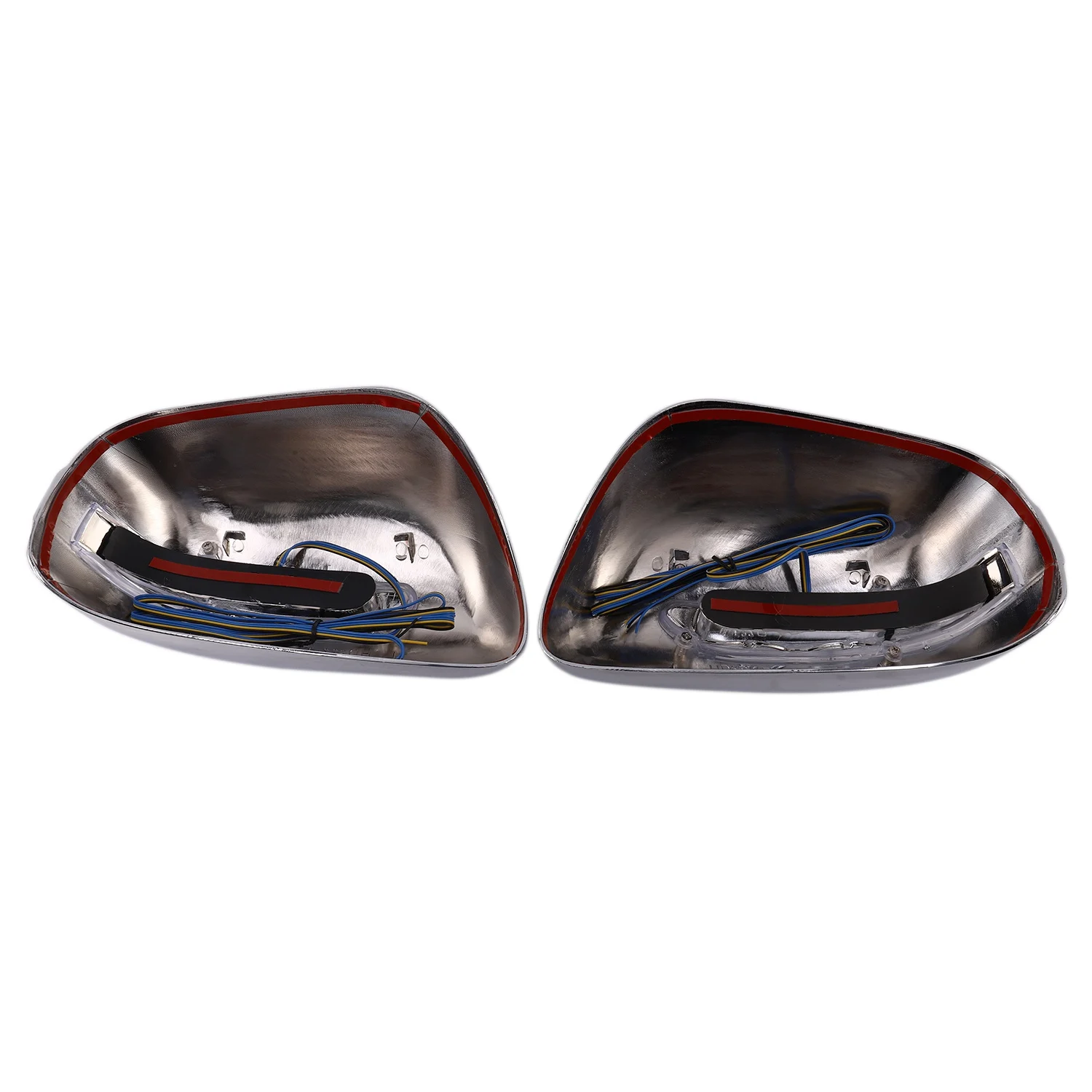 Car Rear View Mirror Cover for Wish 2003-2007 ABS Chrome Plated Door Mirror Covers with