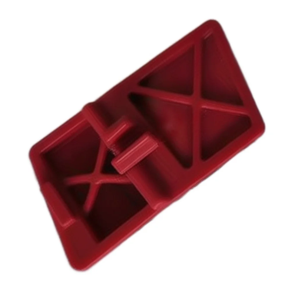 Grinder Control Button Switch Button Push For Tool Repair Red Color Design Ergonomic Shape Lightweight Component