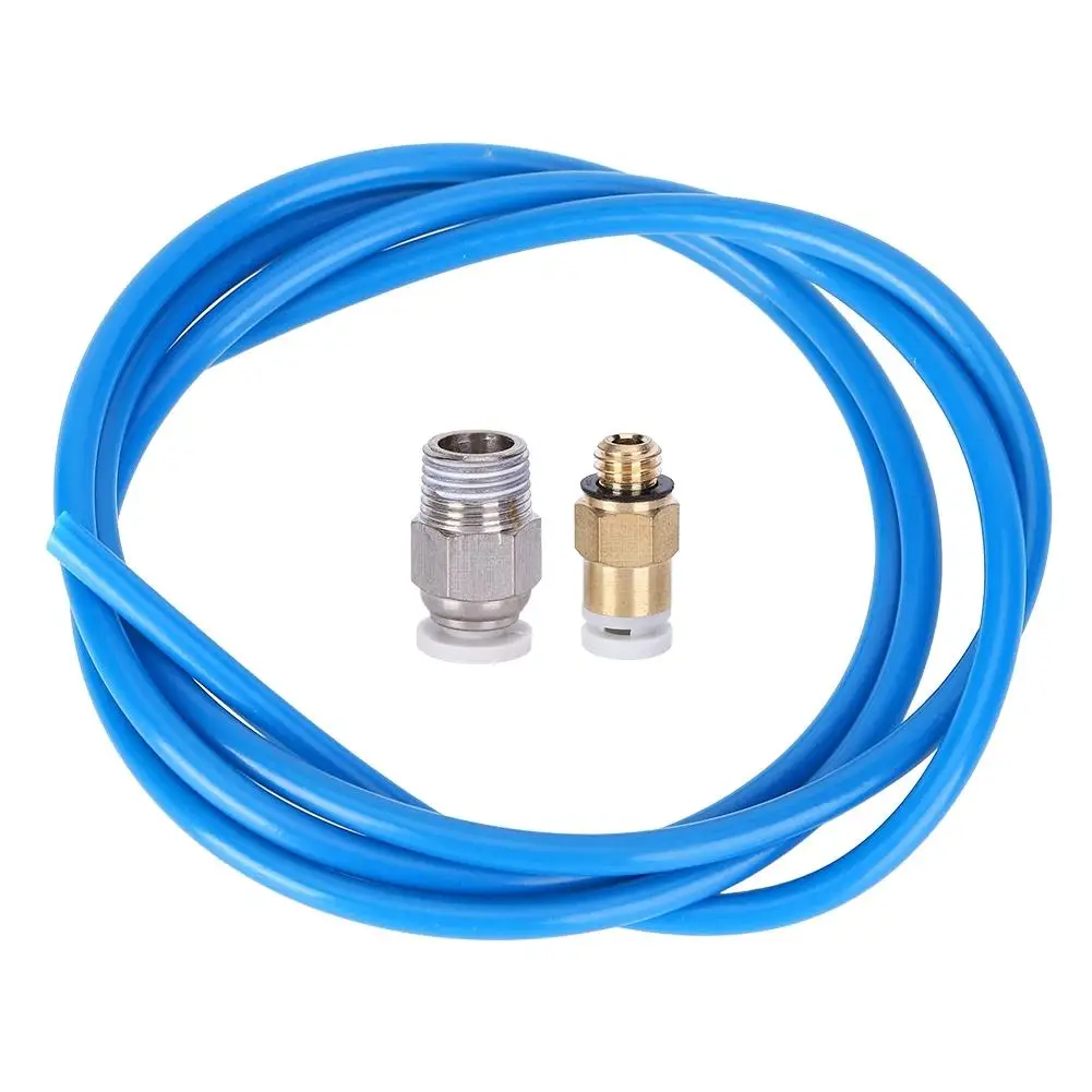 Dark Blue PTFE Feeding Tube 1-2 Meter Remote Nozzle Set Corrosion Resistant Insulation Printer Accessory