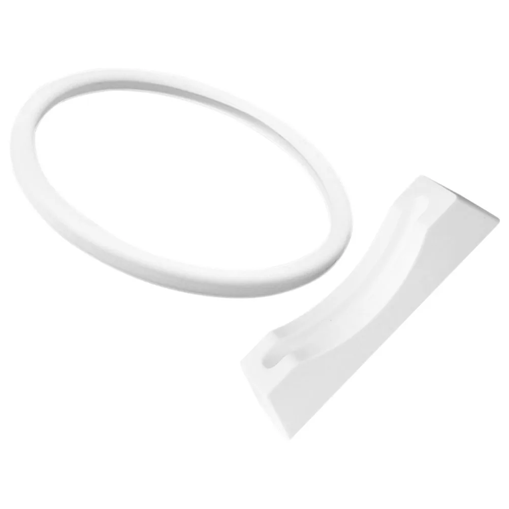 

Picture Frame Accessories 12 Inch White Plastic Base Quicksand Frame for Bedroom Office Decor Moving Sand