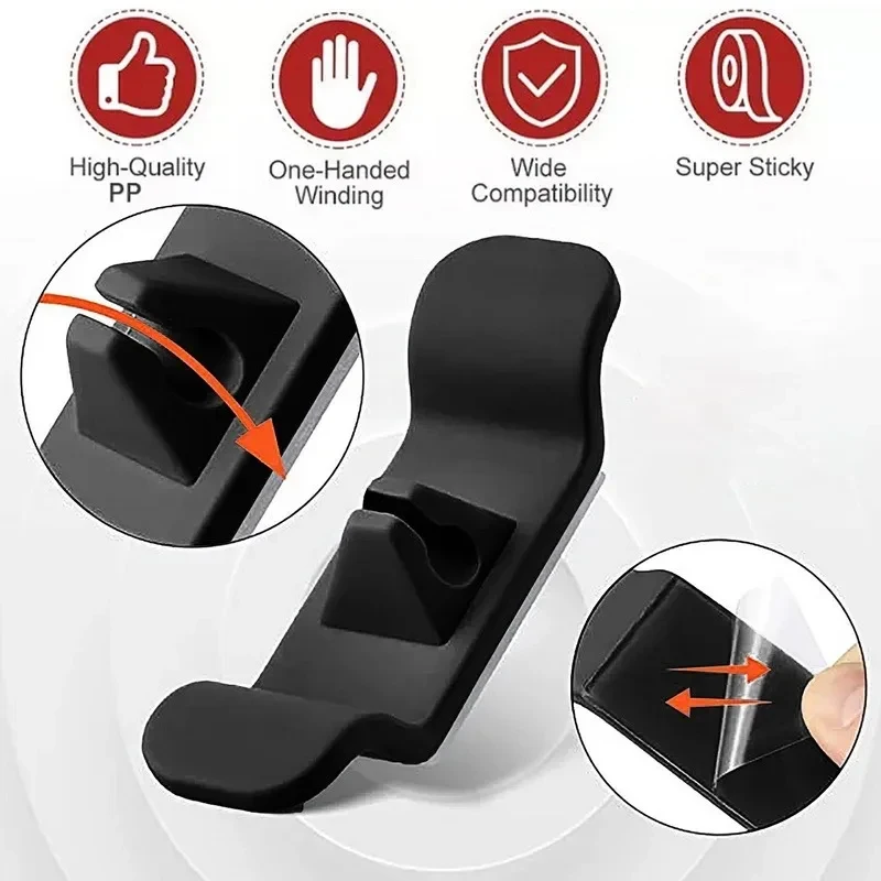 1/3/4/6Pcs Cord Storage Cable Wrap Attachment Compatible With For Kitchenaid Stand Mixer As Kitchen Aid Cable Organizer