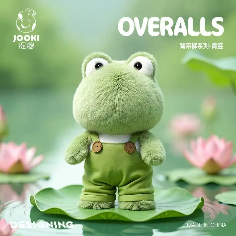 

Latest Kawaii overalls, frog firefly stuffed plush toys, cartoon anime cute children's birthday gifts, fun dolls for Halloween