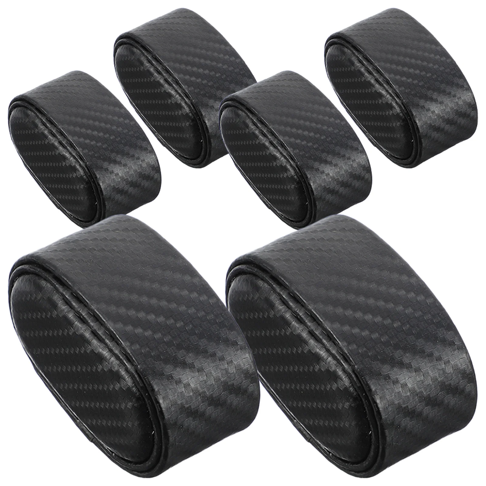 

6Pcs Watch Pillows Carbon Fiber Jewelry Display Cushion Bracelet Organizer Bangle Chain Holder Durable Small Jewelry Pillow
