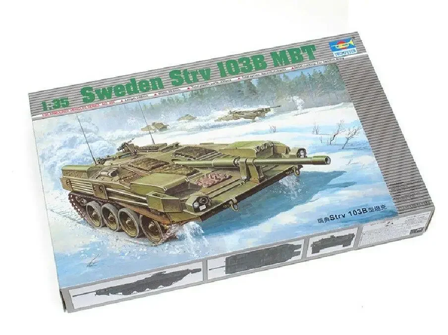 Trumpeter 00309 1/35 Sweden Strv.103B Assemble Plastic Model Kit