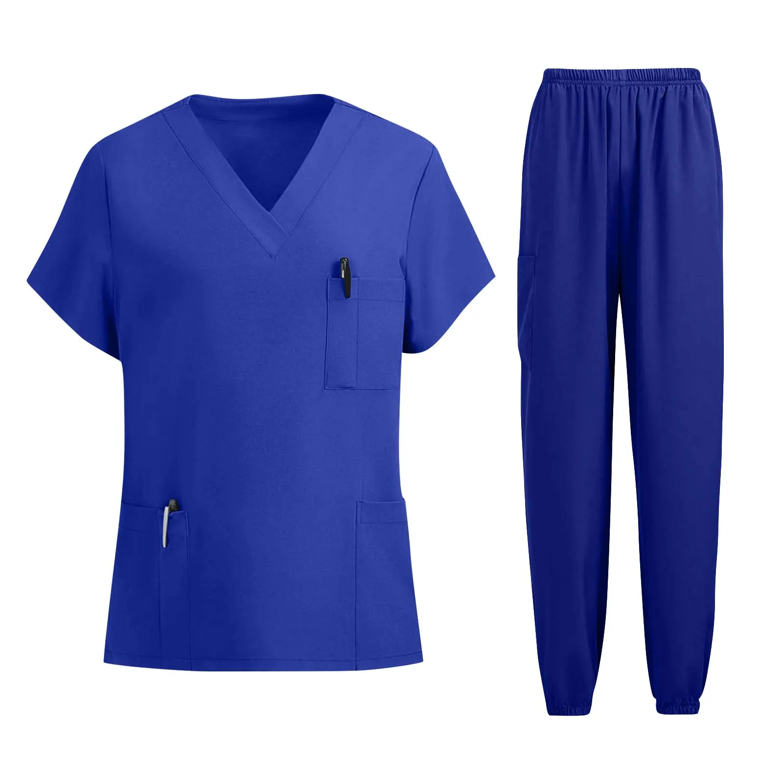 Hospital Accessories Clinical Tops Pants Work Clothes Set Works Nurses Uniform Clinical Scrubs Set