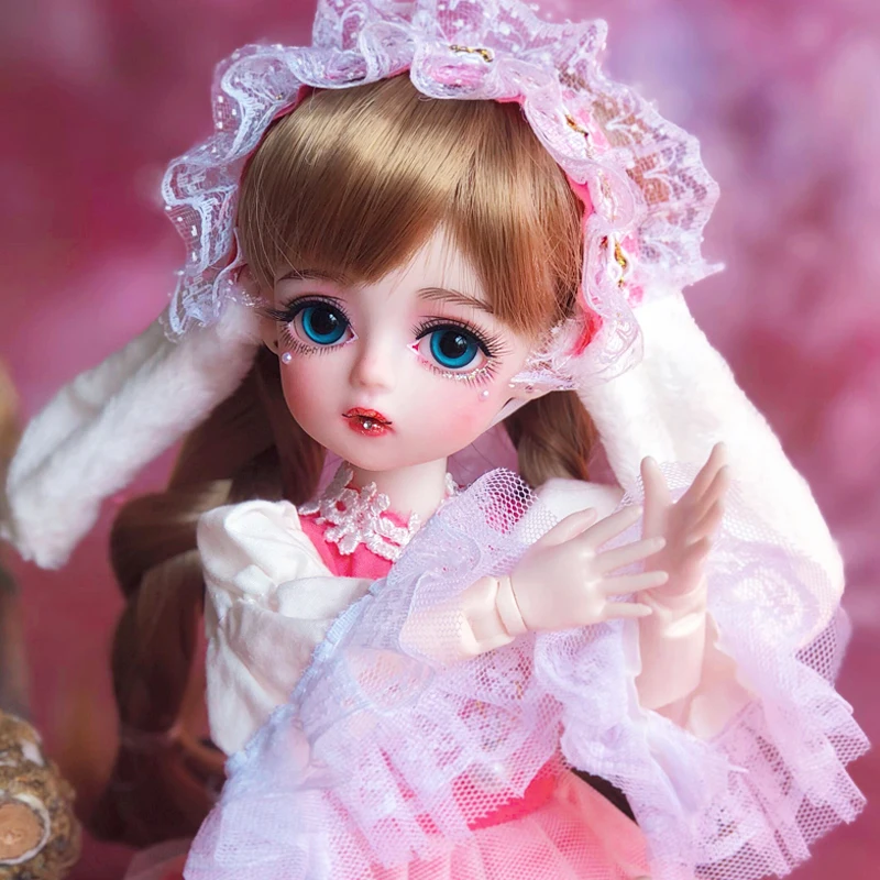 

30cm New Design BJD Doll 1/6 Vintage Doll Pure Handicraft Art Ball Jointed Makeup Fullset Lolita/Princess Doll with Clothes