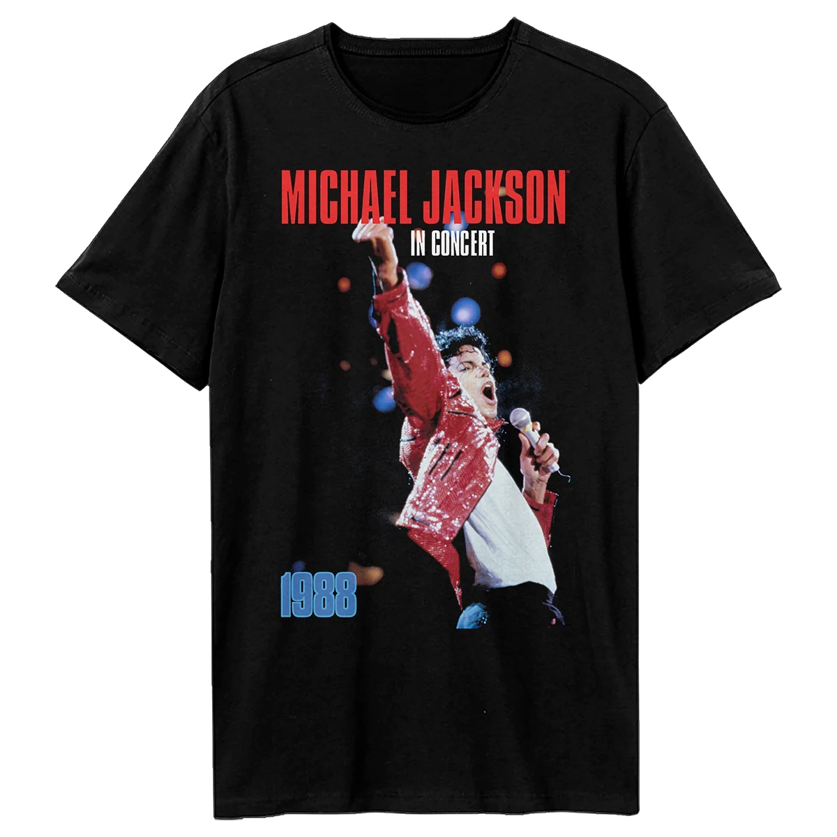 Michael Jackson Rock Casual T-Shirt Men's and Women's Luxury Brand Top 2026 New Logo