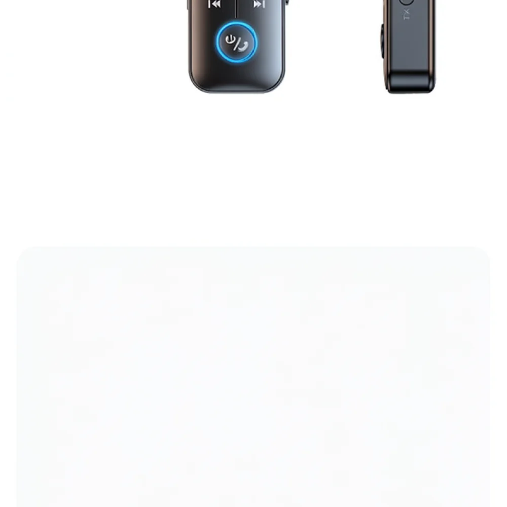 For For Huizhongnuo Bluetooth 5 4 Wireless Audio Transceiver Adapter 2 In 1 Dongle With Digital Screen For Car Home Audio Device