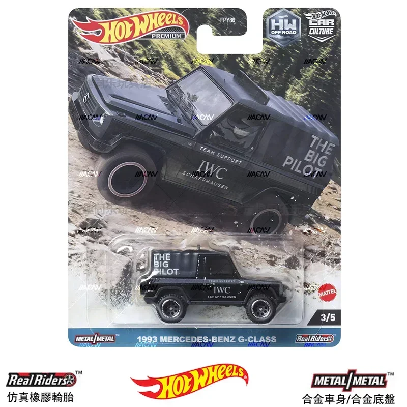 Original Mattel Hot Wheels 1/64 Premium Car Culture HW Off Road Toyota Land 4Runner Set Vehicle Model Toys for Collector Gift