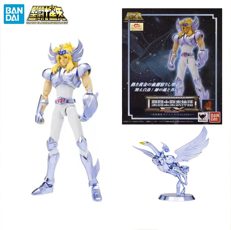 In Stock BANDAI Saint Cloth Myth EX Cygnus Glacier New Bronze Saint Cloth Saint Seiya Anime Character Model Toy Collectible Gift