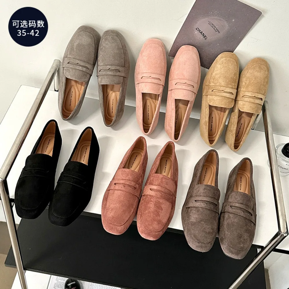 Flats Shoes Women's Single Shoes 2026 Spring Autumn New Casual Flats Fashion Loafers Women Flat Shoes view 6