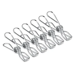 Clothespins Stainless Steel Clips Clothes Pegs Household Washing Hang Laundry Metal Home Storage Tool 10/20/40Pcs Clothes Pegs