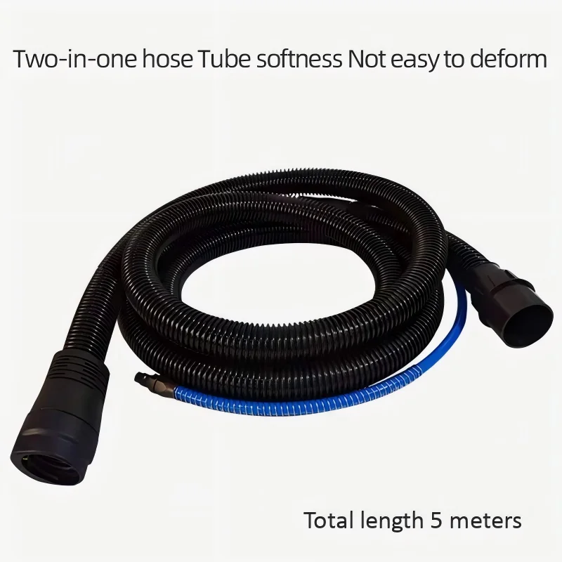 

ATPRO Non-original For Festool Pneumatic Dry Grinder 2-in-1 Sleeve 5 Meters Dust Collection Bucket Vacuum Hose