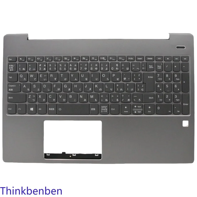 Carcasa superior para teclado JP, color gris mineral japonés, cubierta para reposamanos para Lenovo Ideapad S540 15 15IWL 15IML 5CB0U42550