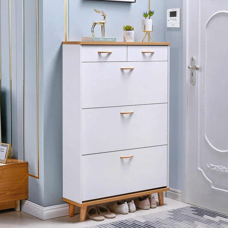 Mueble Zapatero de Madera para Sala de Estar, Diseños de Gabinetes para Almacenamiento de Zapatos, Venta al por Mayor en Tienda Online