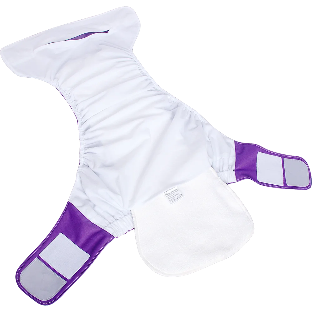 2Pcs Leakproof Adult Incontinence Pants Set 1 Pants+1 Replaceable Pad TPU Breathable Adjustable Waist Washable Reusable Elderly