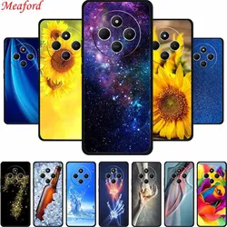 For Xiaomi Poco C75 Case POCOC75 Black Silicone Soft Back Cover Case For Poco C75 Phone Case C 75 6.88