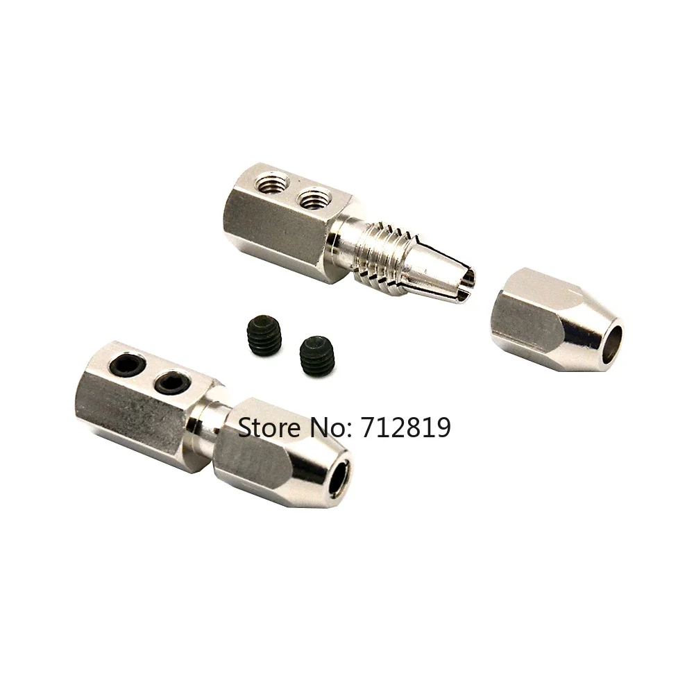 SkyArea RC Boat Motor Hex Coupler Flexible Drive Shaft Lock Coupling for Motor 3mm/4mm/5mm To Shaft 3/3.17/4/4.76/5mm