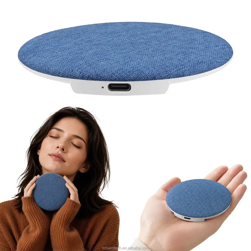BOLRZO Hot-selling under-pillow speakers for sleep music, Bluetooth speakers with built-in pink and white noise sound generators