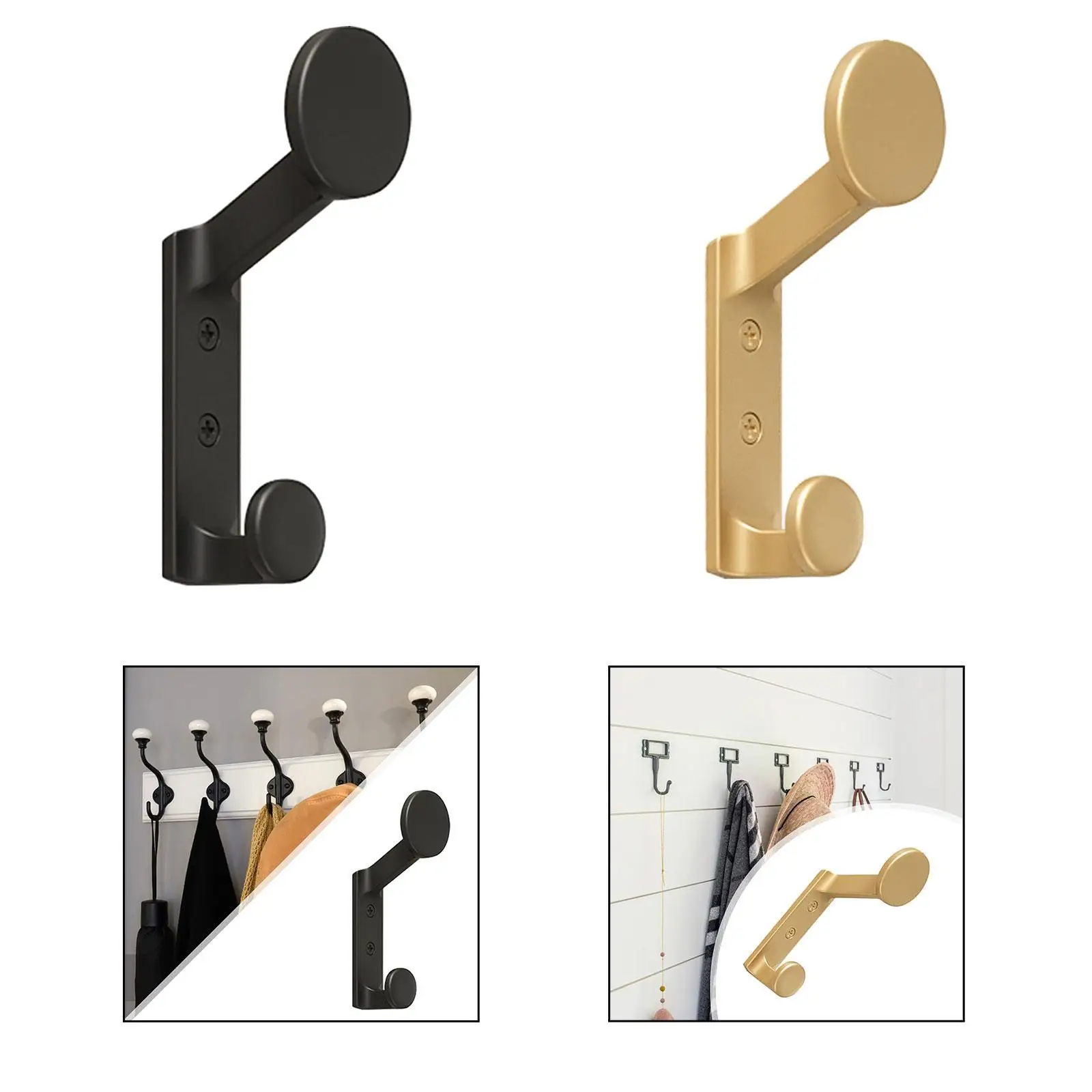 Coat Hook Key Hook Multipurpose Waterproof Hanging for Bags Bathroom Keys