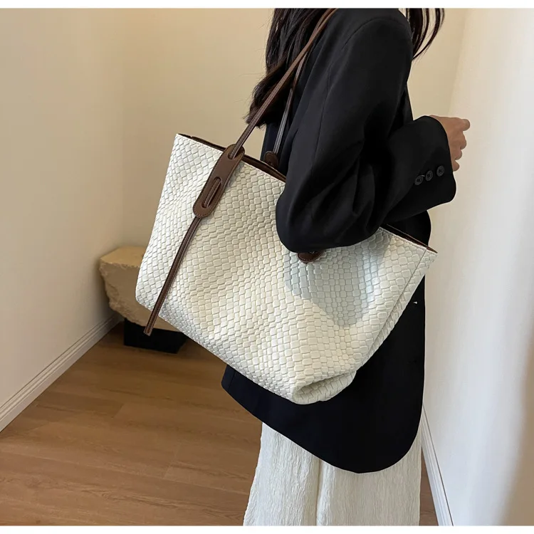 Luxury Brand Designer Big Capacity Tote Shouler Bags for Women Handbags Purses 2024 New Vintage Ladies shopping travel Bags