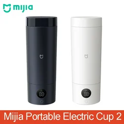 2023 NEW Mijia Portable Electric Kettle 2 Thermos Cup Fast Water Boiler 350ml Smart Temperature Insulated Kettle Travel