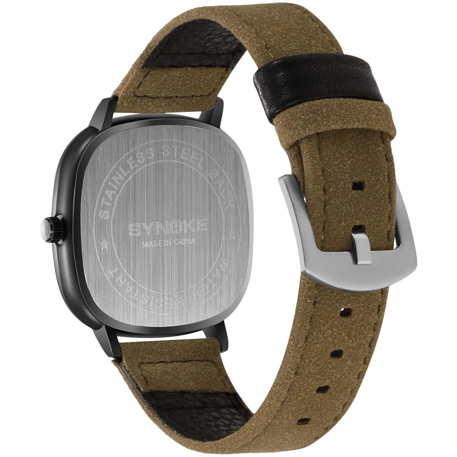 メンズクォーツ時計ファッションシンプルなビジネスベルトクォーツ時計男性用腕時計学生腕時計スポーツ非機械式