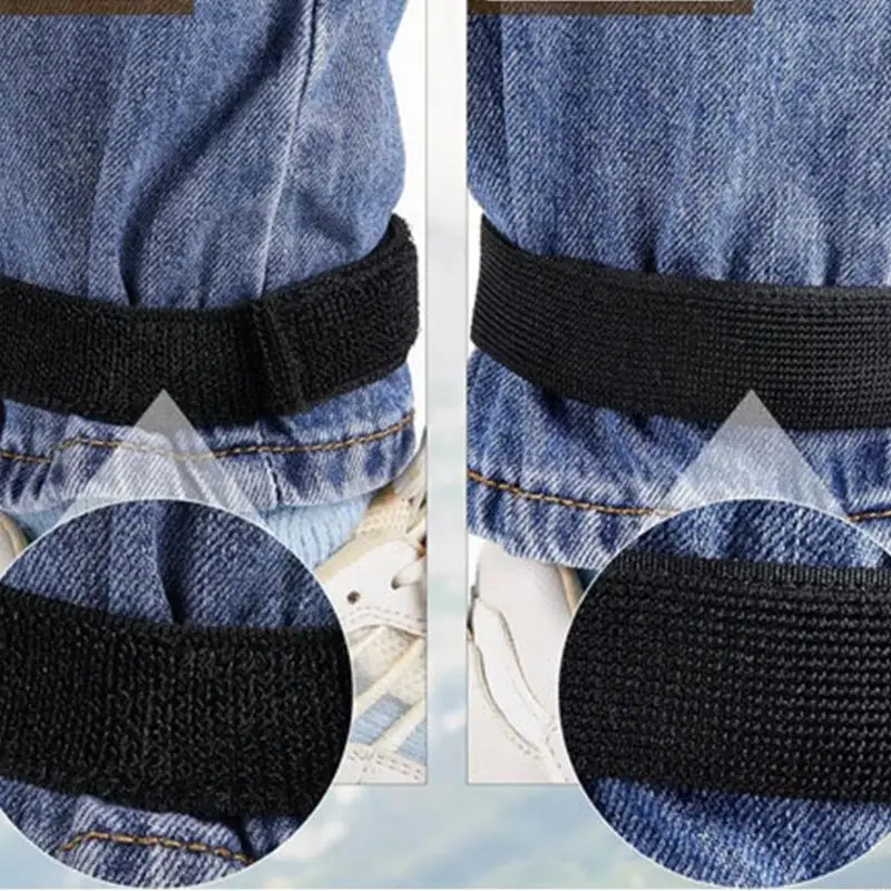 

6pcs Bicycles Ankle Leg Strap Pants Clip Bands Wrist Ankle Bind Bands Enduring