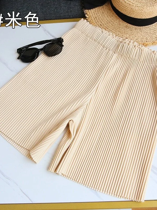 Womens Shorts Summer Solid Color Loose Short Pants High Waist Sportswear Female 2021 Clothing Casual Fashion Shorts For Women