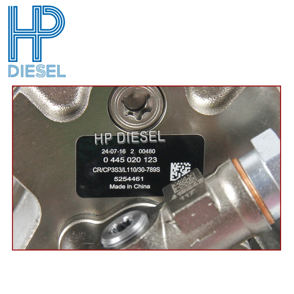 

Bosch 0445020123 Pump Assembly - New Common Rail System, High-Pressure Design, 100% Tested. Fits Cummins/Isuzu, Optimal Fuel Del