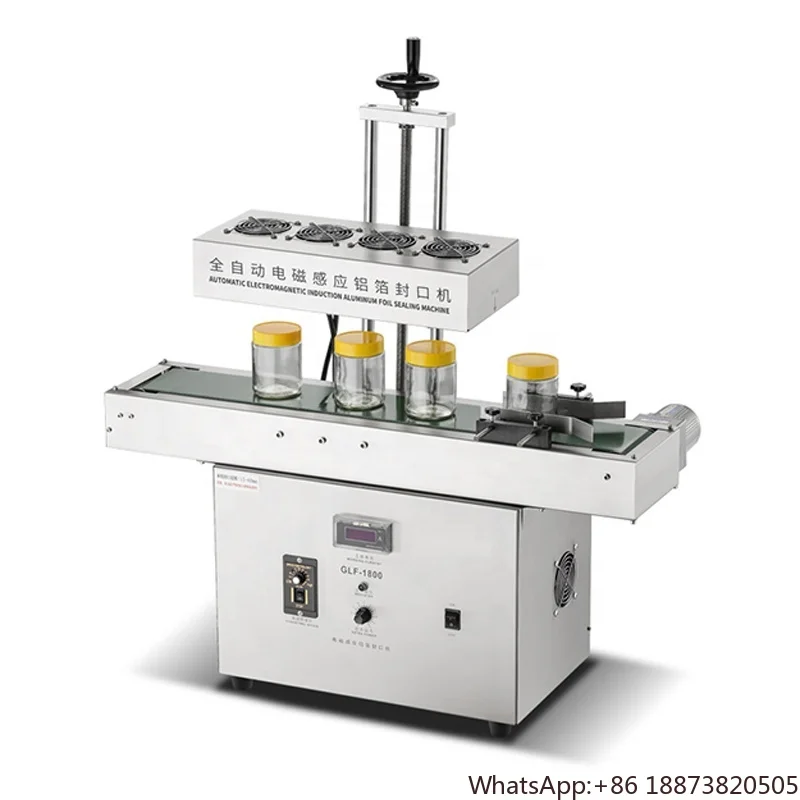 

Автоматическая непрерывная машина для термосварки пластиковых бутылок с электромагнитной индукцией и алюминиевой фольгой для медицинских бутылок