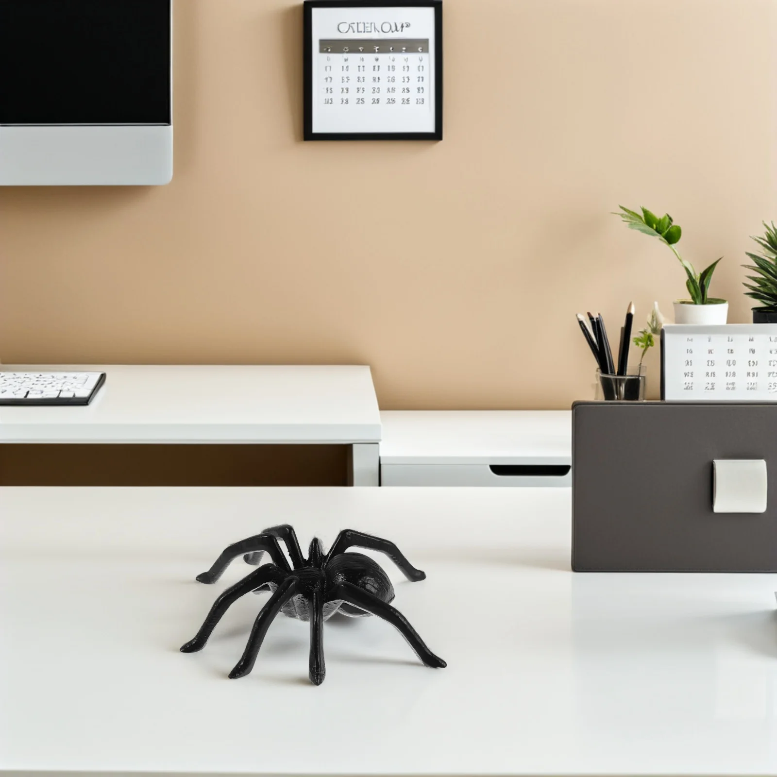 

Cast Halloween Decoration Vintage Desktop Ornament For Office Home Decorative Statues Spooky Party Supplies Animal