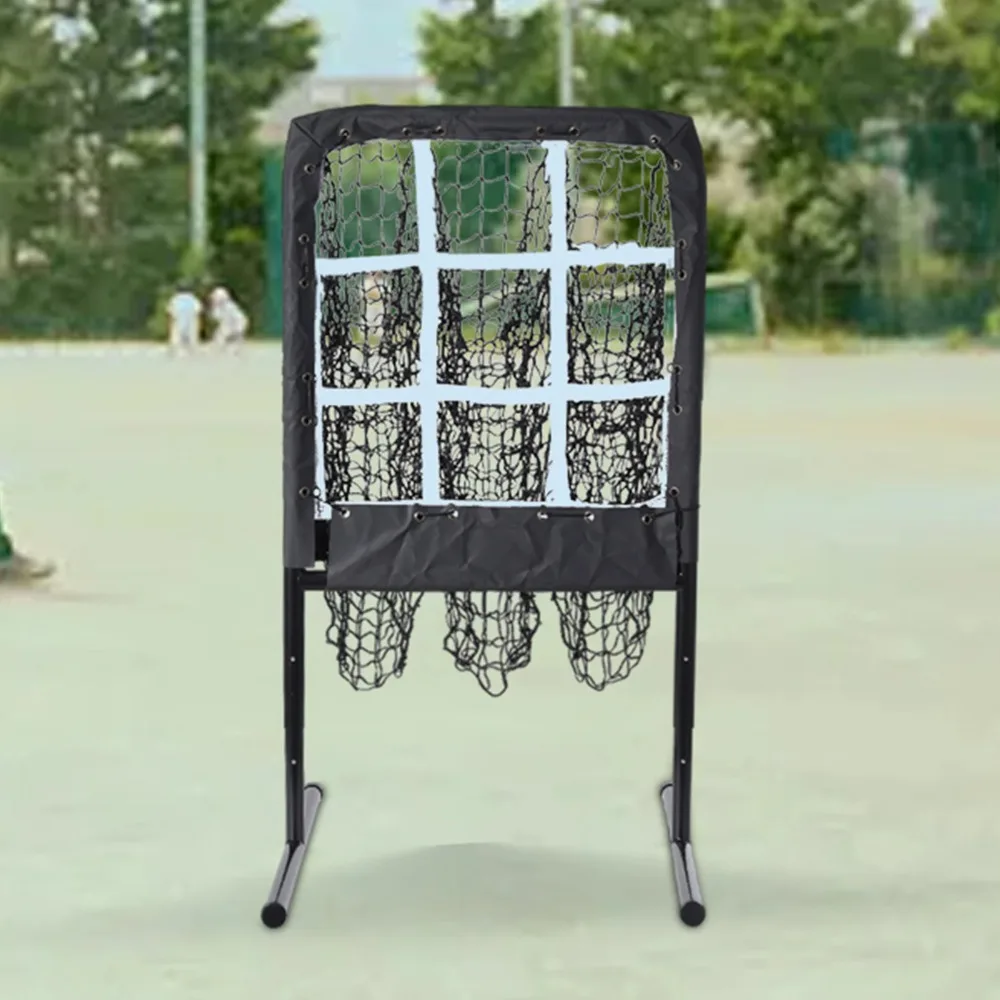 هدف رمي ذو 9 فتحات، شبكة رمي البيسبول ذات 9 فتحات، هدف درجة معدات مساعدة التدريب شديدة التحمل، هدف رمي البيسبول