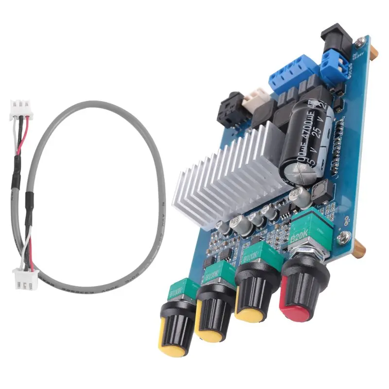 

Цифровой усилитель звука AA84 TPA3116, 50Вт x 2, плата усилителя мощности, Hi-Fi стереоусилитель для домашнего аудио