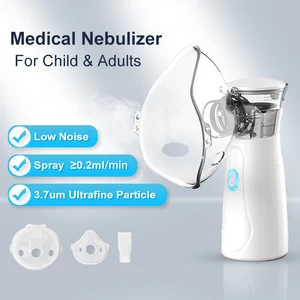 Handhe médico portátil nebulizador inalador adulto crianças mini vapor silencioso umidificador nasal inalador ferramentas nebulizador asma 10 principais vendas inhalador nasal - №3