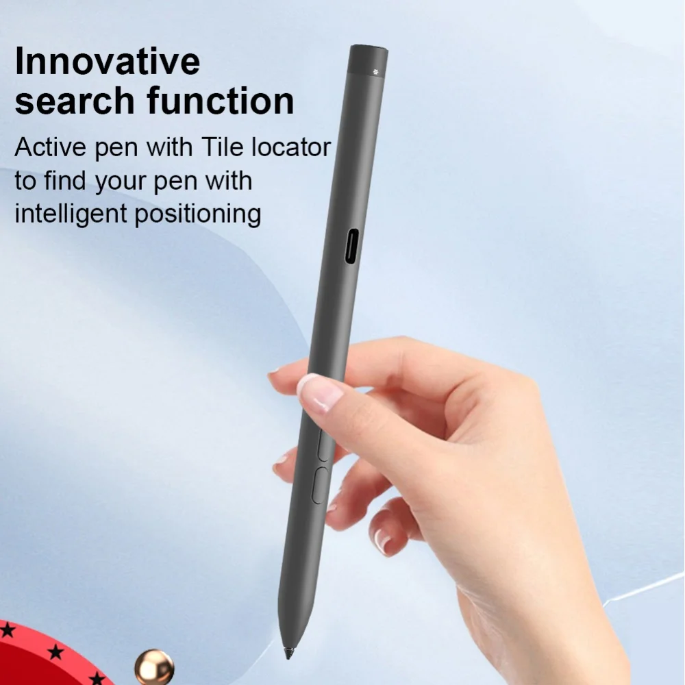 Rechargeable Active Pen PN7522W Laptop Pen 4096 Level Pressure Sensitivity Stylus Pen Palm Rejection for Dell XPS 13 9315 2-in-1