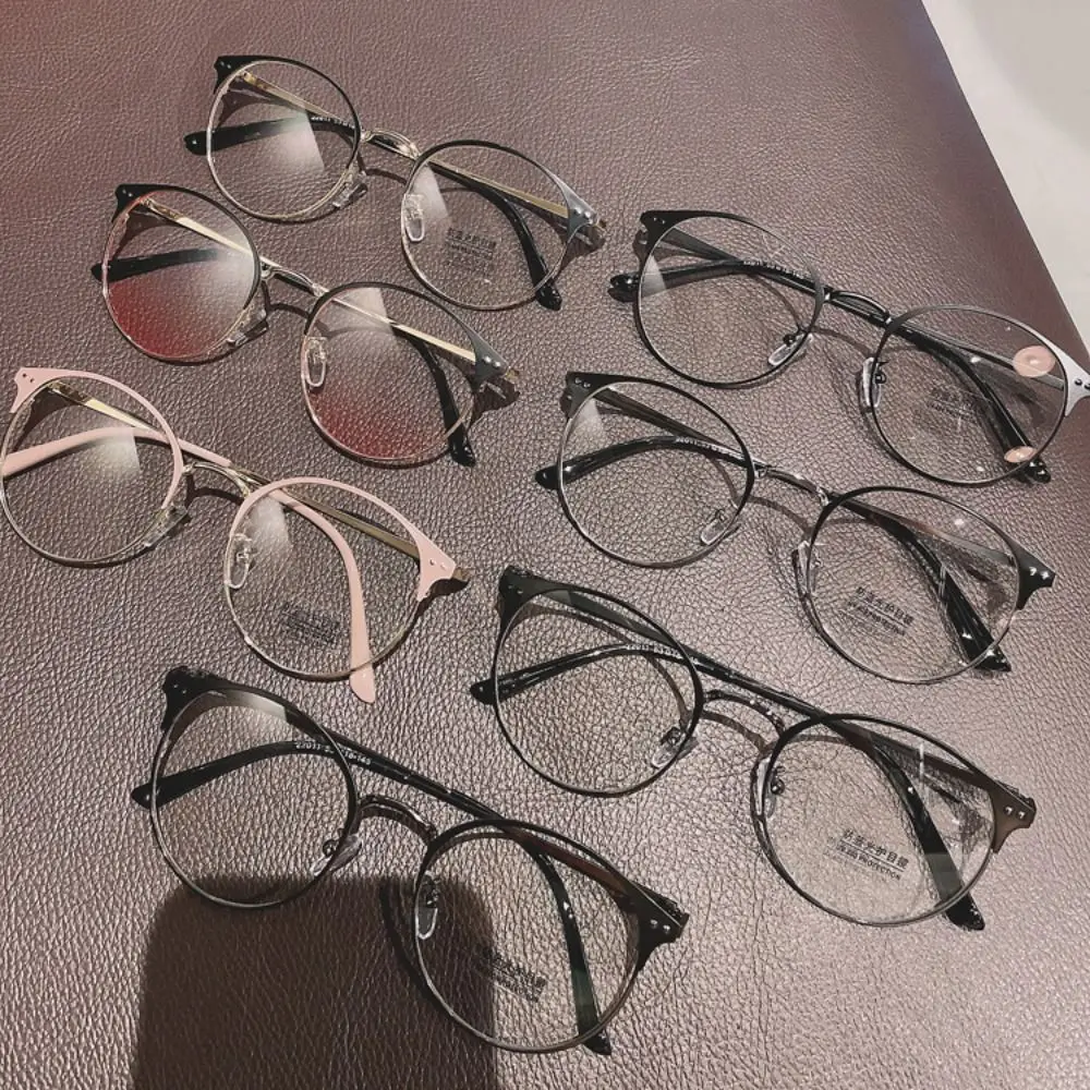 

Fashion Portable Eye Protection Computer Goggles Oversized Eyeglasses Ultra Light Frame Anti-Blue Light Glasses