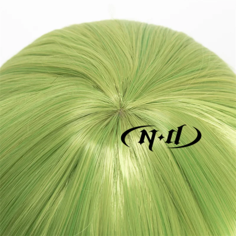 ND Enkidu Cosplay Wig Anime Fate/strange Fake Cosplay Long Green Hair for Comic-Con Theme Party Kanekalon Synthetic Hair
