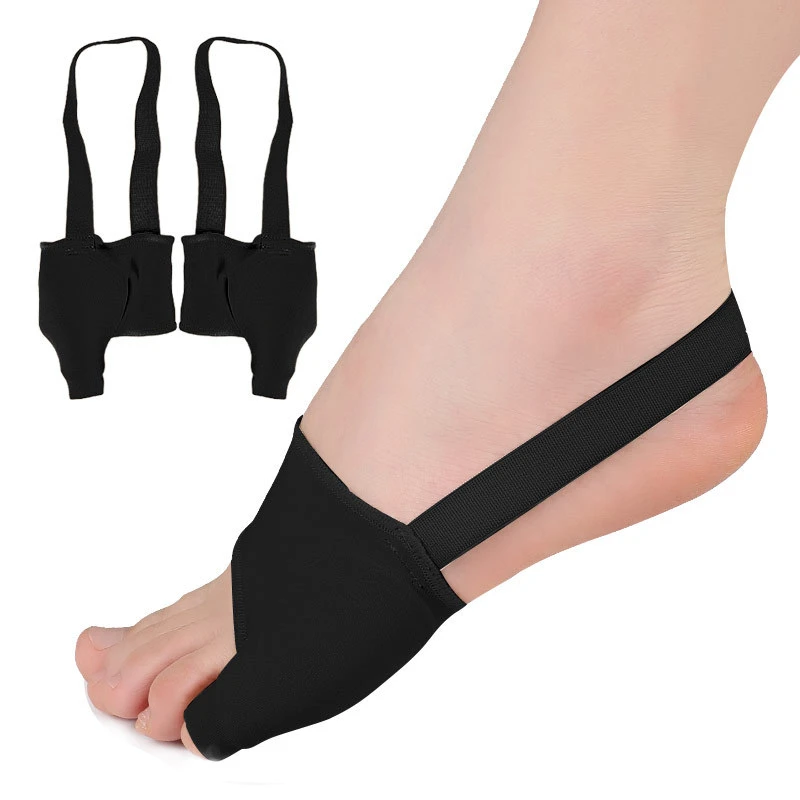 2pieces = 1pair Anti-Slip 발가락 스트랩 풋 케어 Hallux Valgus 젤 작은 발가락 쿠션 페디큐어 도구 Professional Bunion Corrector