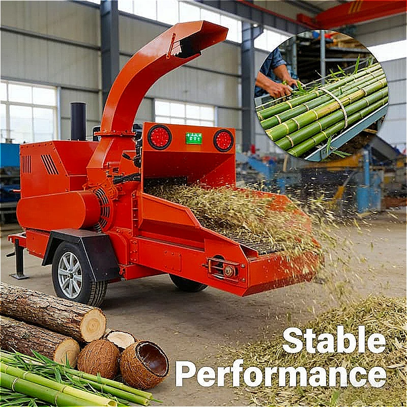 

Industrial High Efficient Mobile Wood Crusher Chipper Machine Forestry Machinery Wood Chipper Customized High Quality Shredder